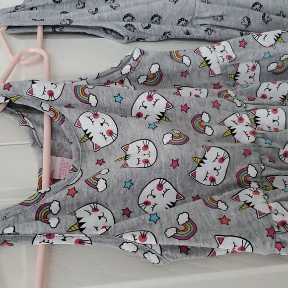 Bundle of 2 tank dresses, girls size 5/6 - Picture 2 of 4